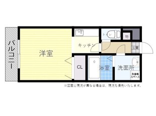 クレスト中殿３の物件間取画像